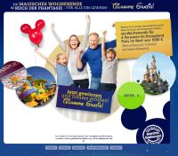 Disneyland Paris Gewinnspiel - Kostenlos Reise gewinnen - GRATIS Reise Gewinnspiel