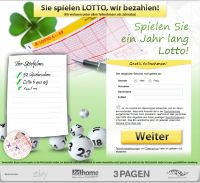 Lotto Gewinnspiel - Jahreslos Lotto gewinnen