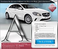 Mercedes A-Klasse Gewinnspiel - Mercedes A-Klasse gewinnen - Auto Gewinnspiel - Auto gewinnen