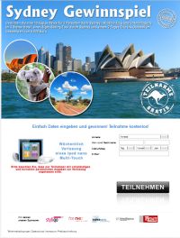 Sydney Gewinnspiel - Kostenlos Reise gewinnen - GRATIS Reise Gewinnspiel